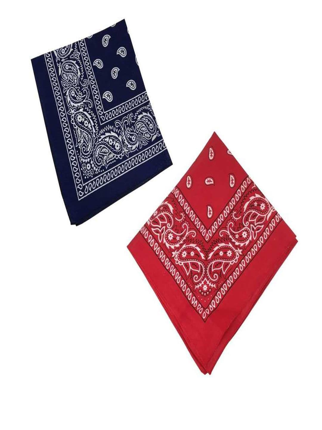 Aadikart Unisex Pack of 2 Printed Cotton Bandanas - view 1