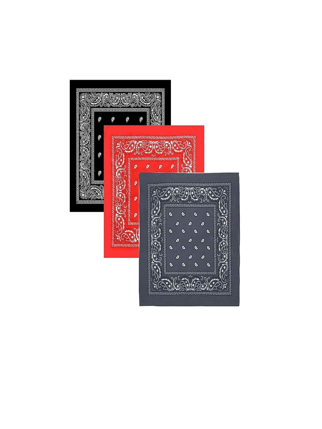 Aadikart Pack Of 3 Printed Pure Cotton Bandanas - view 1