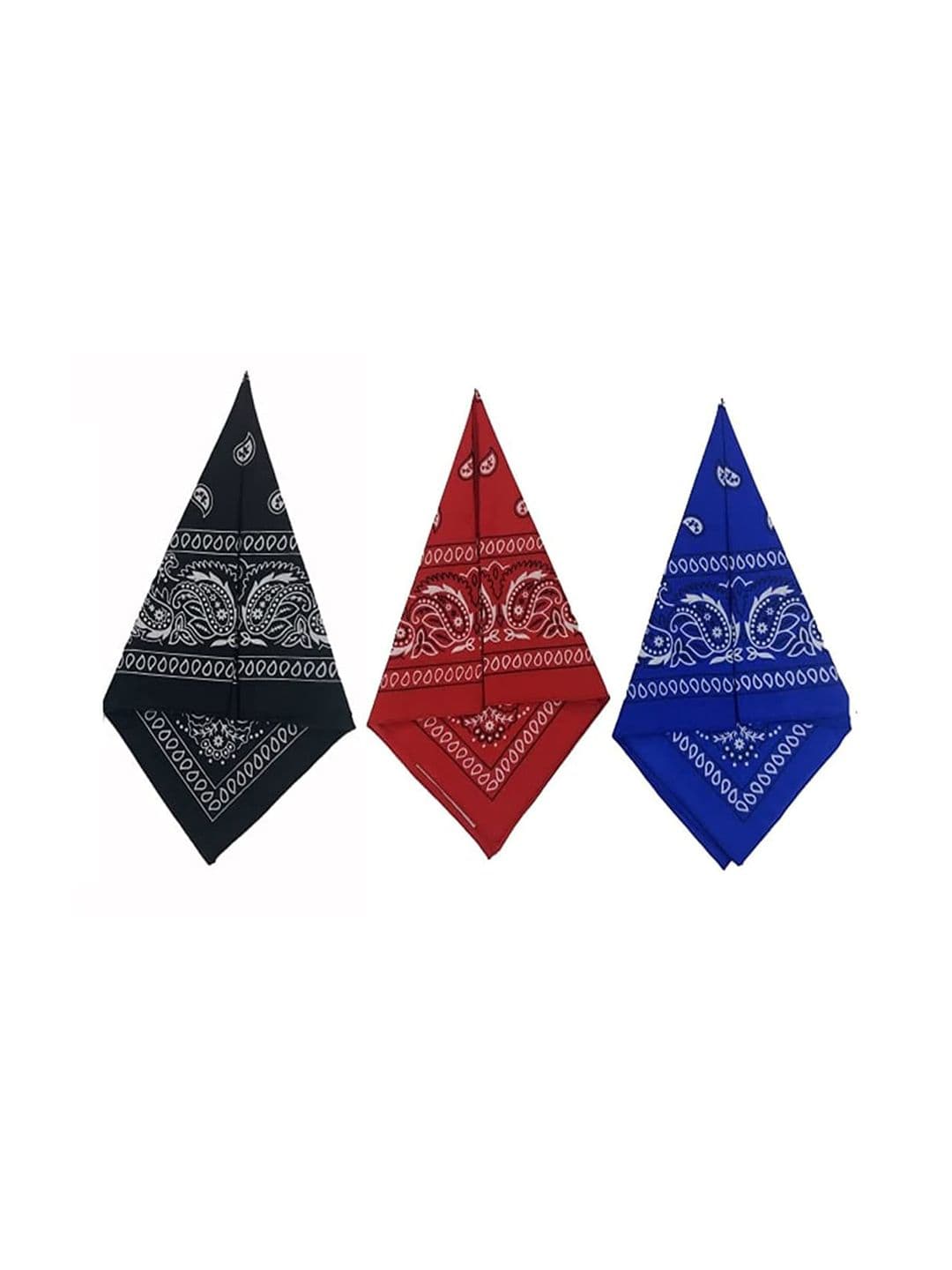 Aadikart Unisex Pack Of 3 Printed Anti Microbial Multipurpose Bandana Headband - view 1