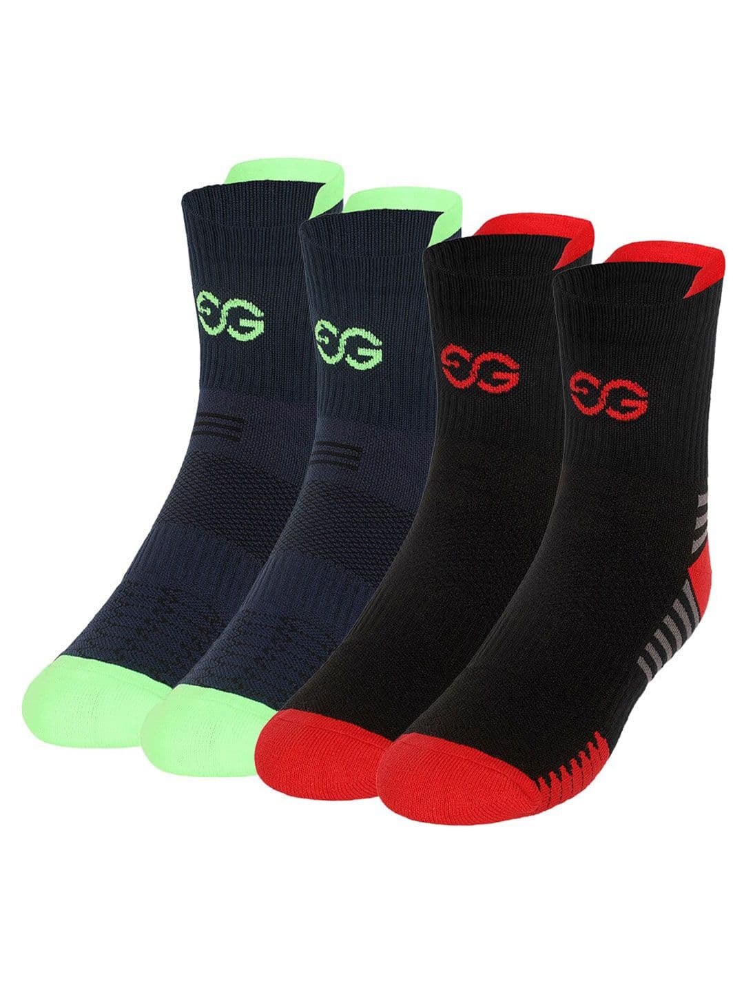SuperGear Men Workout Pack of 2 Ankle Length Cotton Socks - view 1