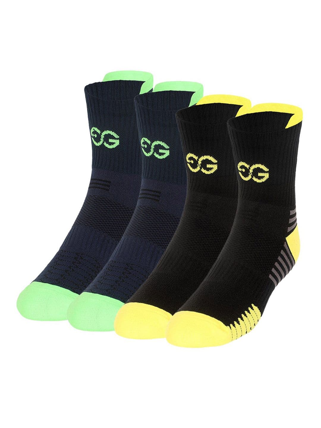 SuperGear Men Workout Pack of 2 Ankle Length Cotton Socks - view 1