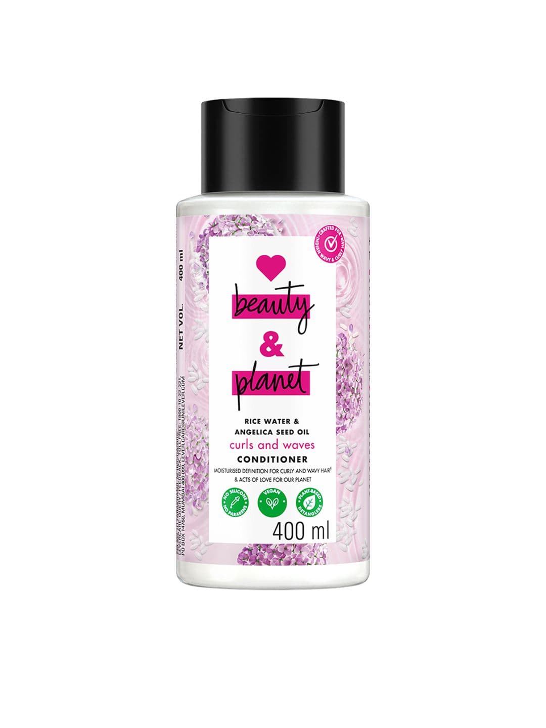Love Beauty & Planet Curl Care Rice Water & Angelica Seed Oil Conditioner - 400ml - view 1