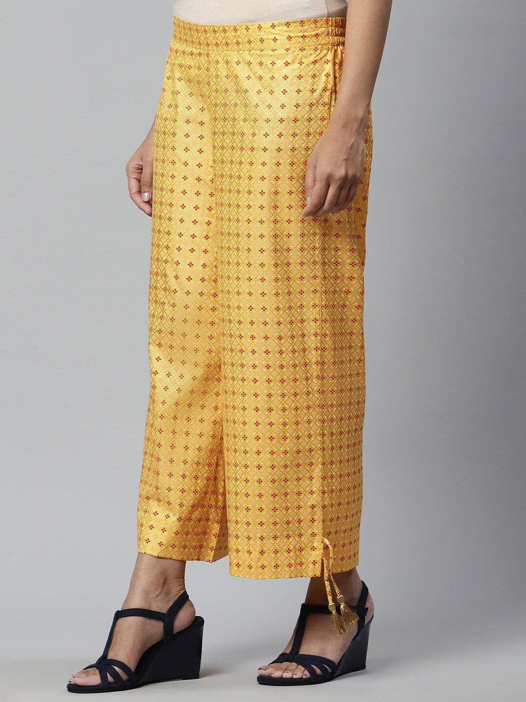 AURELIA Women Printed Ethnic Palazzos - view 1