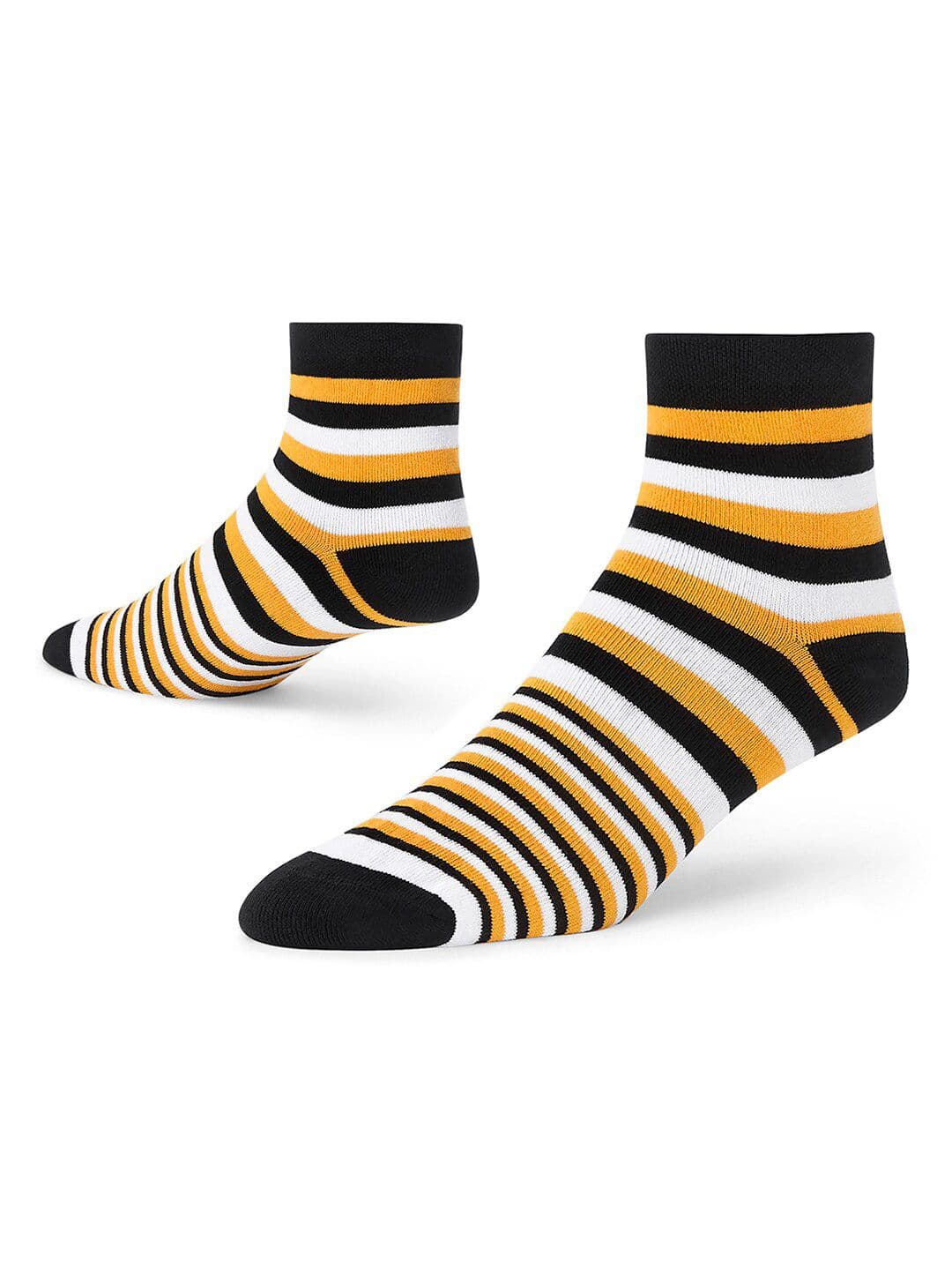 Dynamocks Unisex Multi Stripe Pattern Ankle-Length Socks - view 1