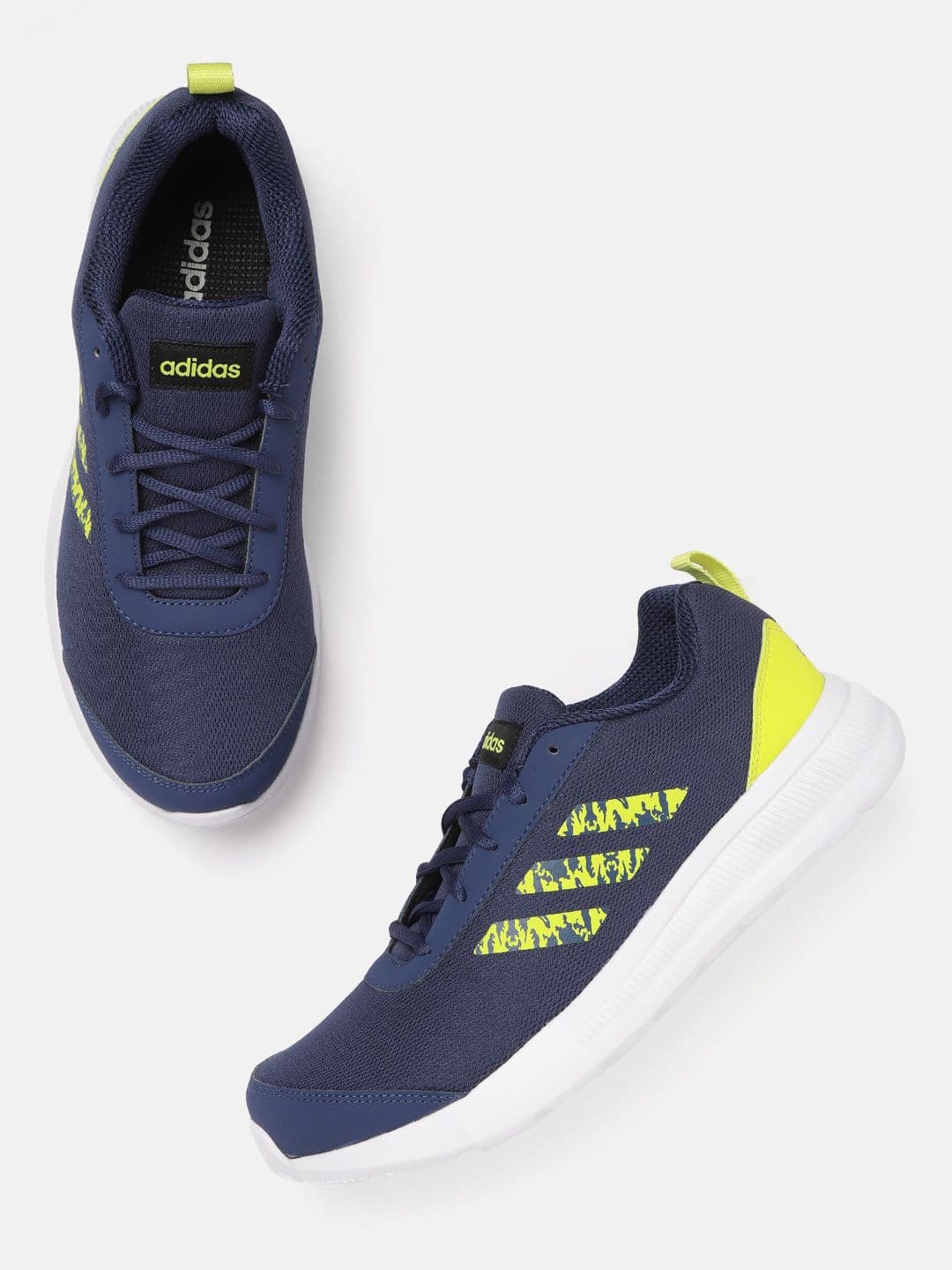 ADIDAS Men Blue Woven Design StreetAhead Running Shoes - view 1