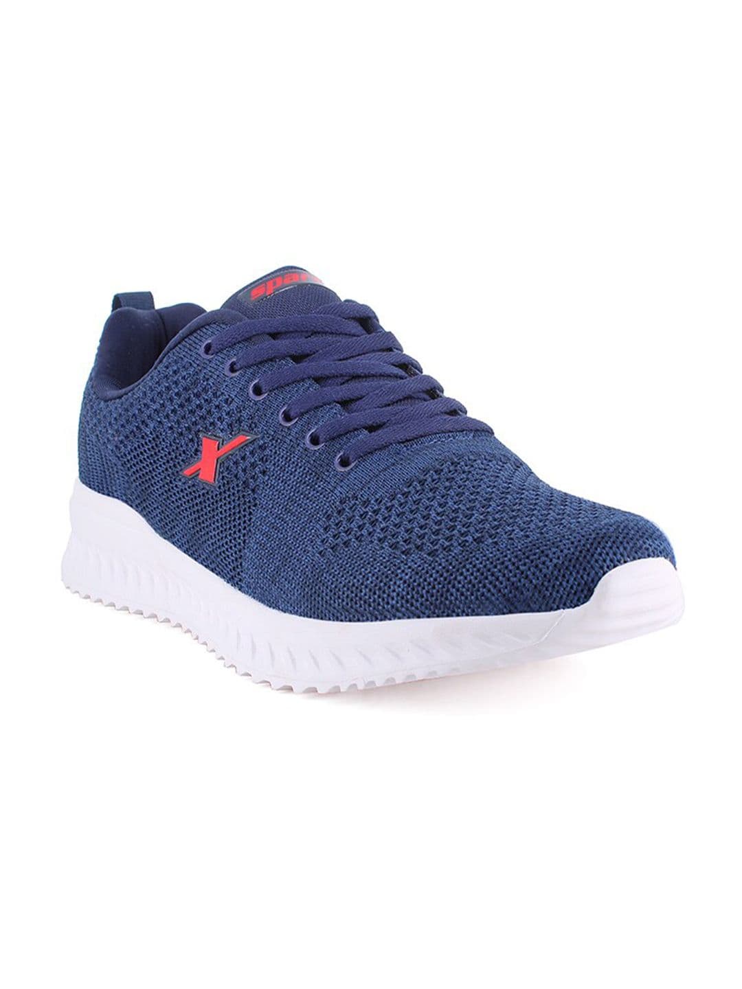 Sparx Men Navy Blue Textile Running Non-Marking Shoes - view 1
