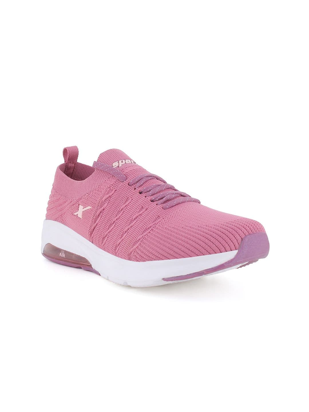 Sparx Women Purple Mesh Running Non-Marking Shoes - view 1