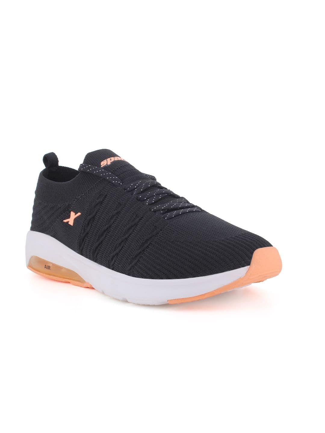 Sparx Women Black Mesh Running Non-Marking Shoes - view 1
