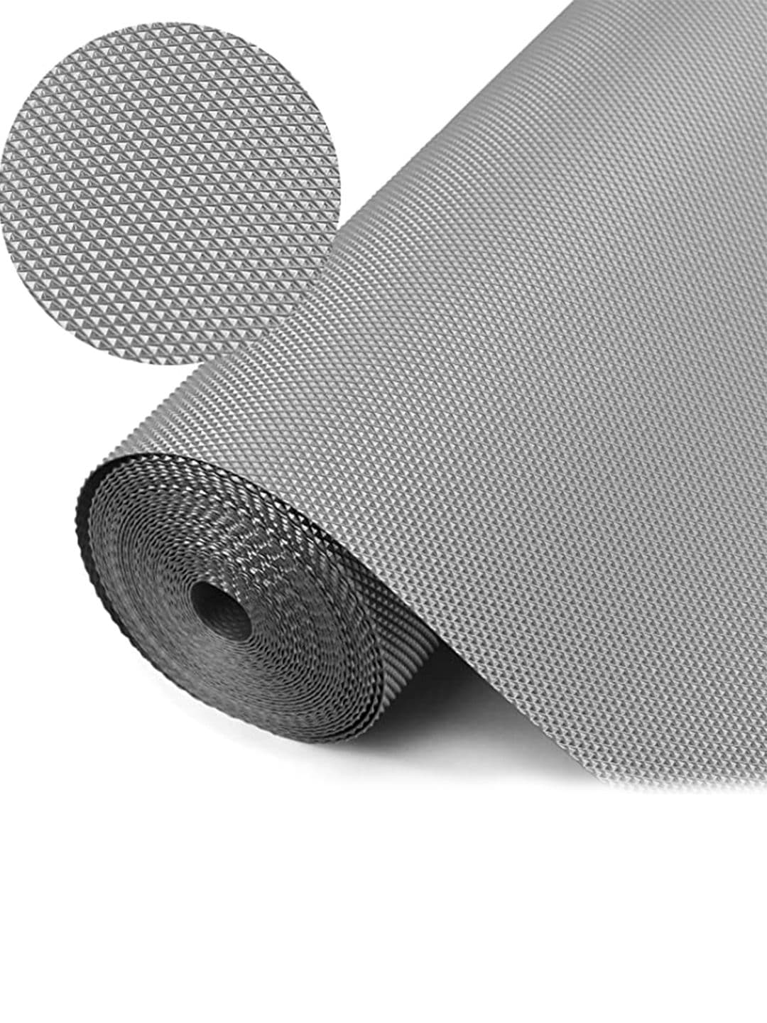 DREAM WEAVERZ Grey Textured Water Resistant Anti-Slip Drawers & Shelf Liner Roll - view 1