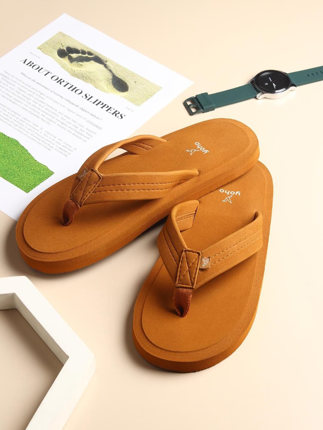yoho Men Bubbles Ortho Comfortable Thong Flip-Flops - view 1