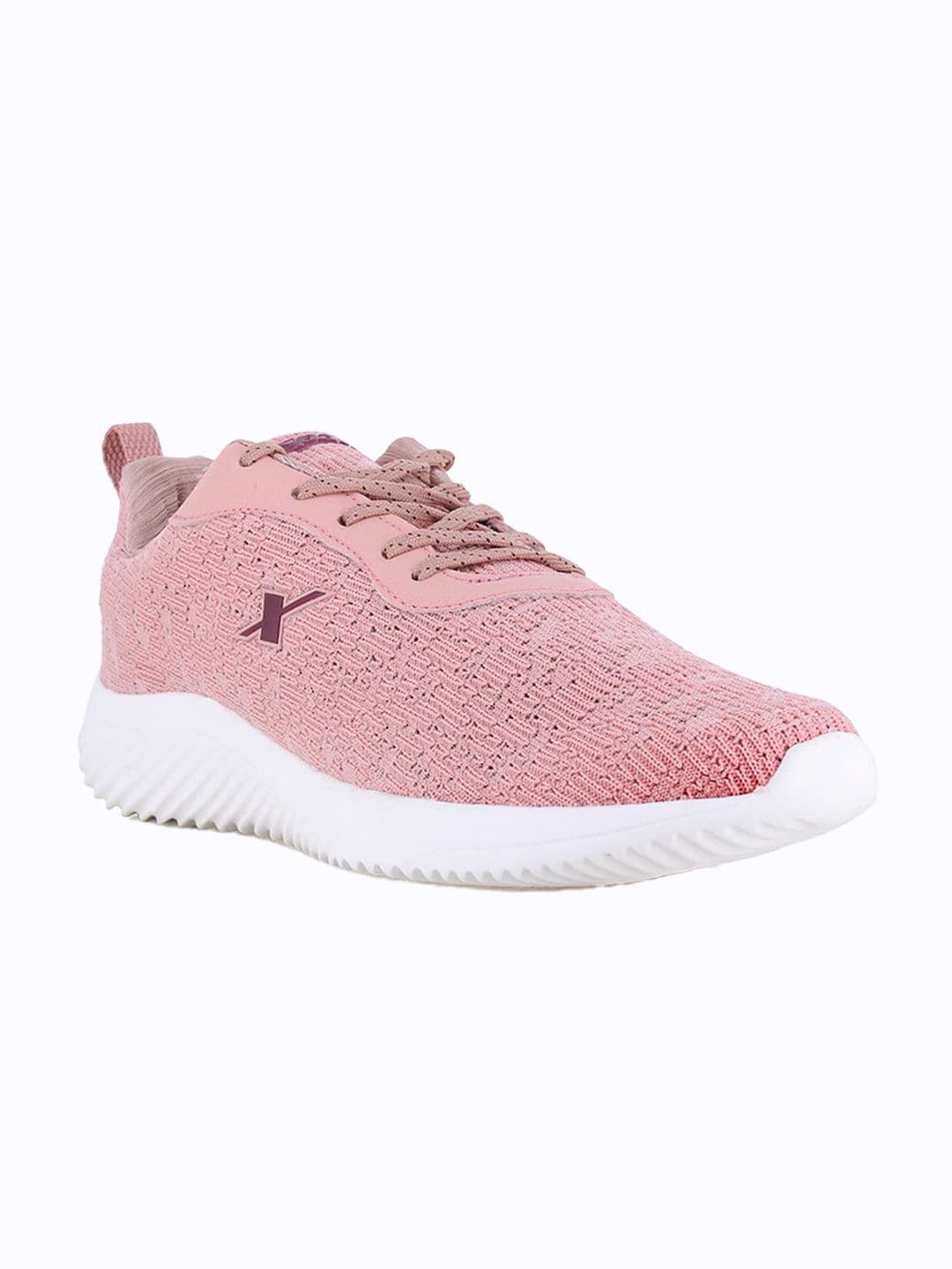 Sparx Women Peach-Coloured Textile Running Non-Marking Shoes - view 1