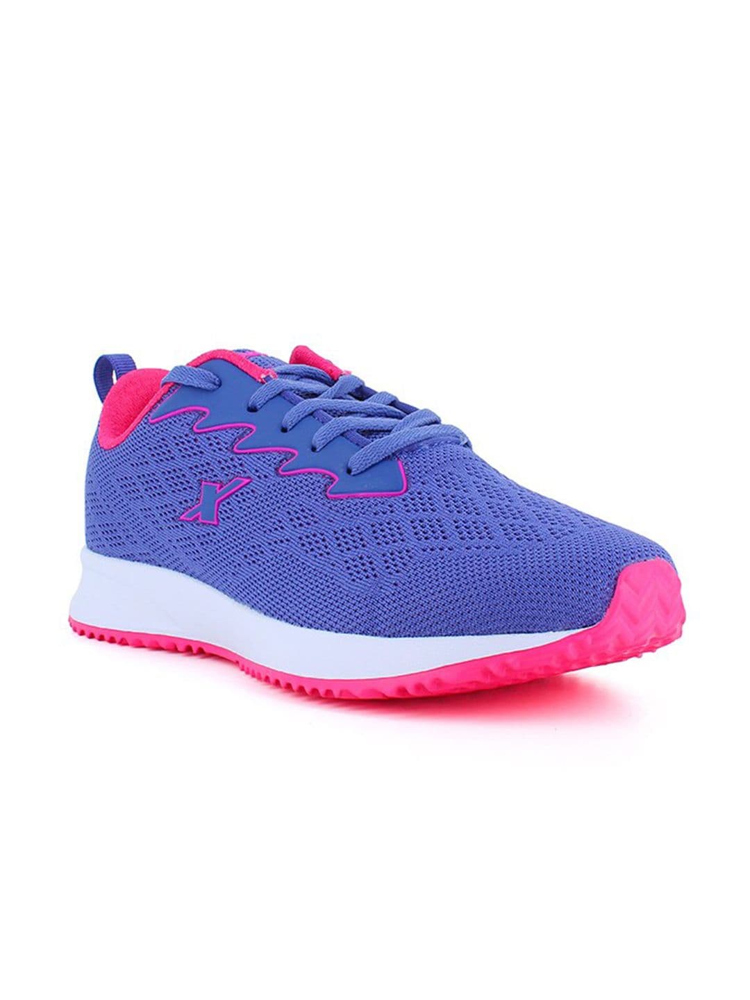 Sparx Women Blue Textile Running Non-Marking Shoes - view 1