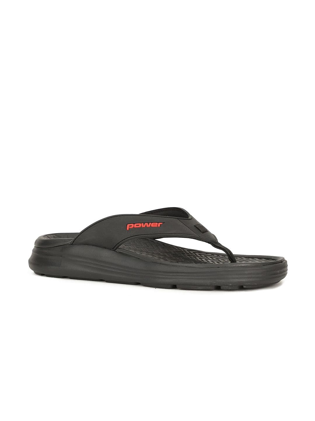 Power Men Black & Red Comfort Sandals - view 1