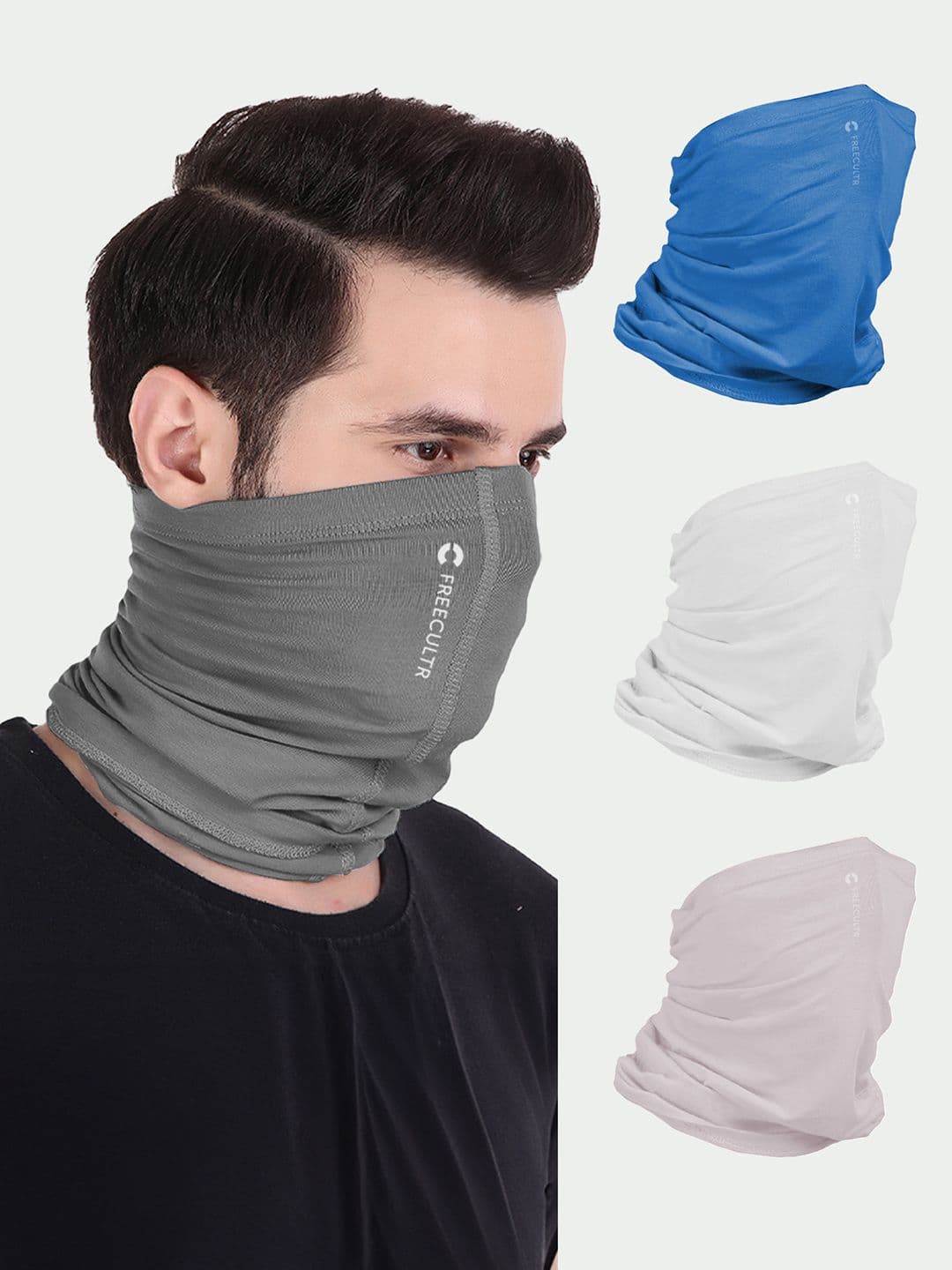 FREECULTR Unisex Pack Of 4 Anti Microbial Bandana Headbands - view 1