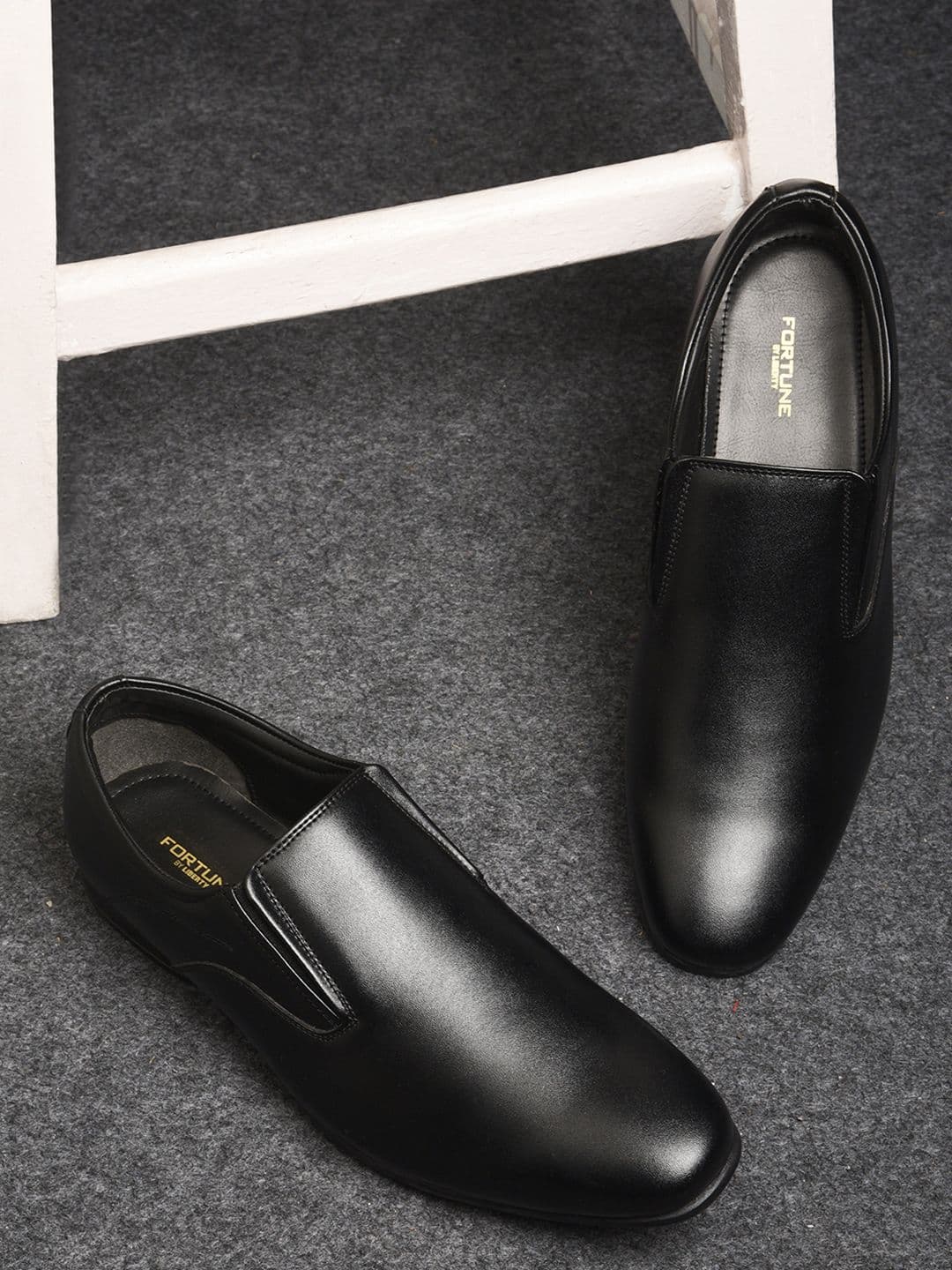Liberty Men Elastic Slip On Formal Shoes - view 1