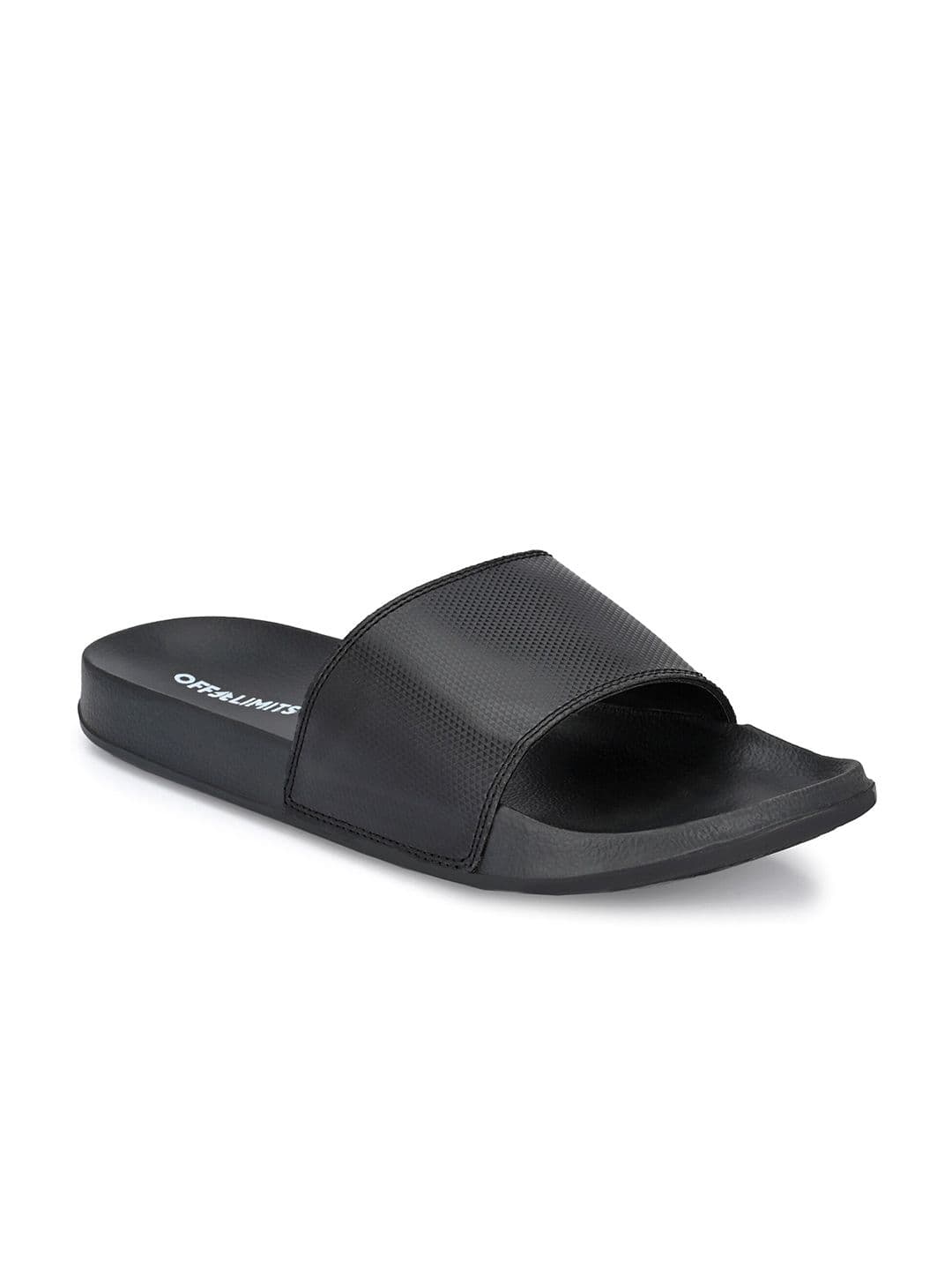 OFF LIMITS Men Black Sliders - view 1