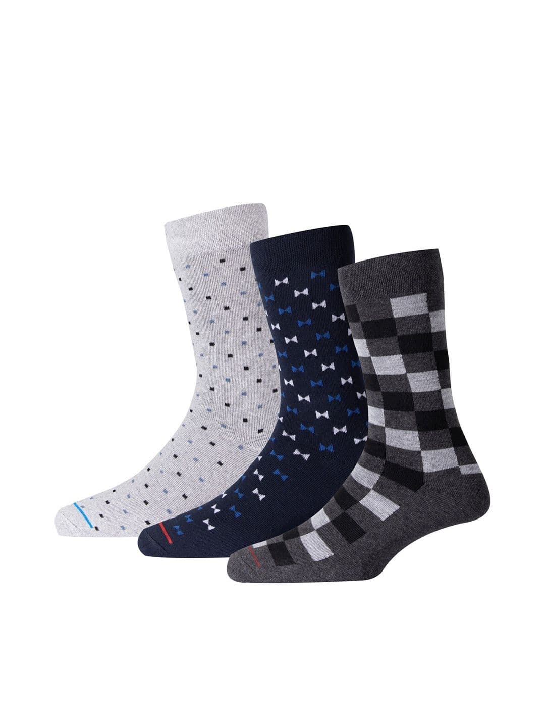 RC. ROYAL CLASS Men Pack Of 3 Calf-Length Socks - view 1