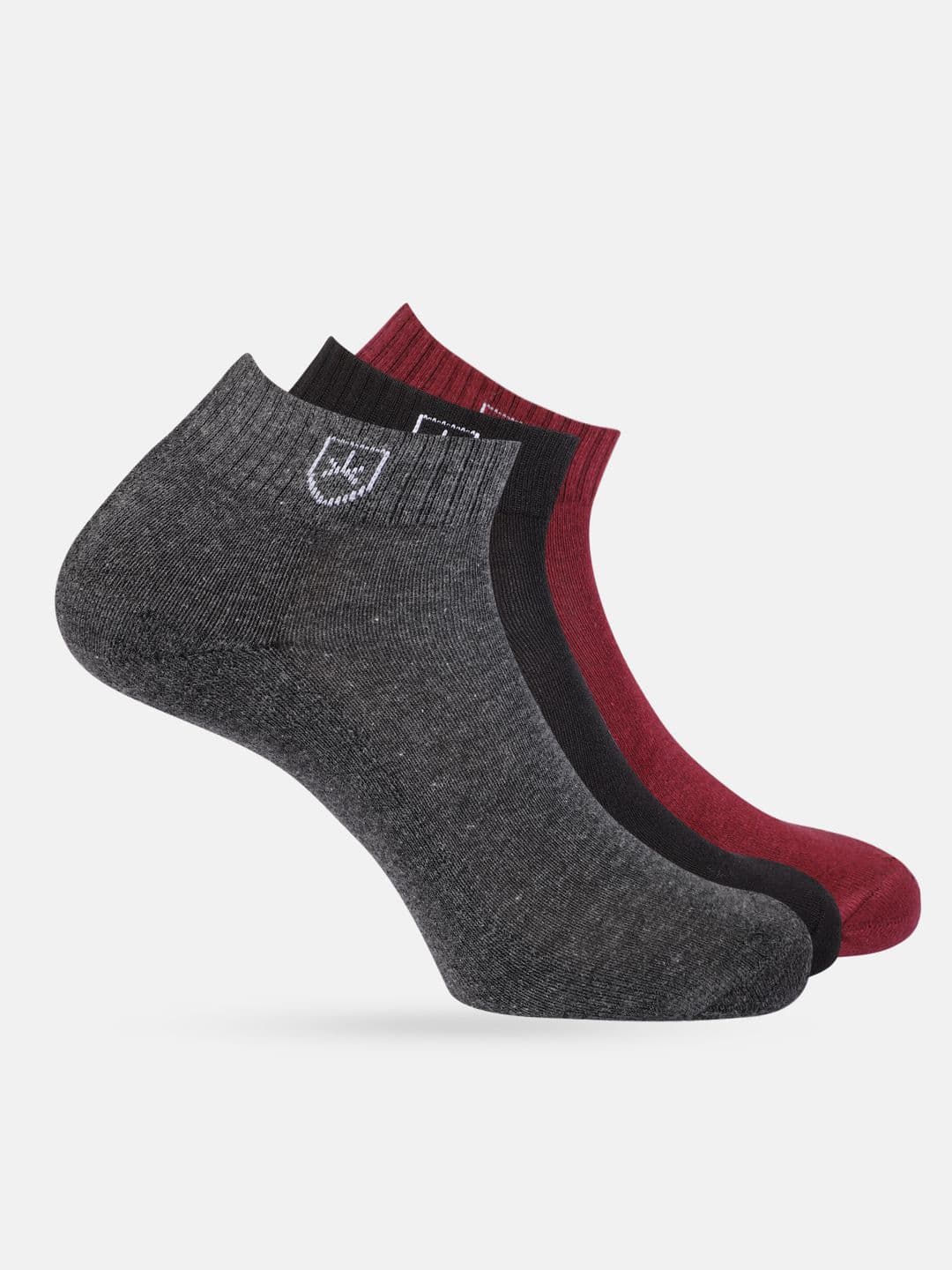 Roadster Men Pack of 3 Ankle Length Socks - view 1