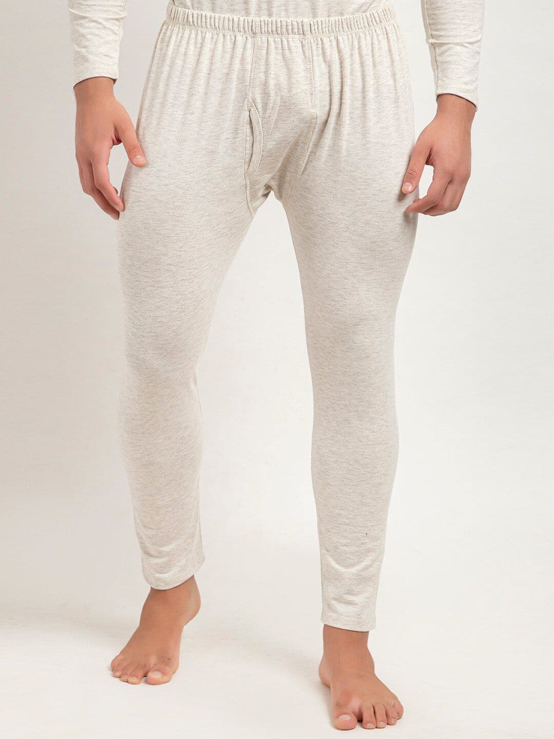 ARMISTO Men Pack of 2 Off White Winter Cotton Thermal Bottoms - view 1