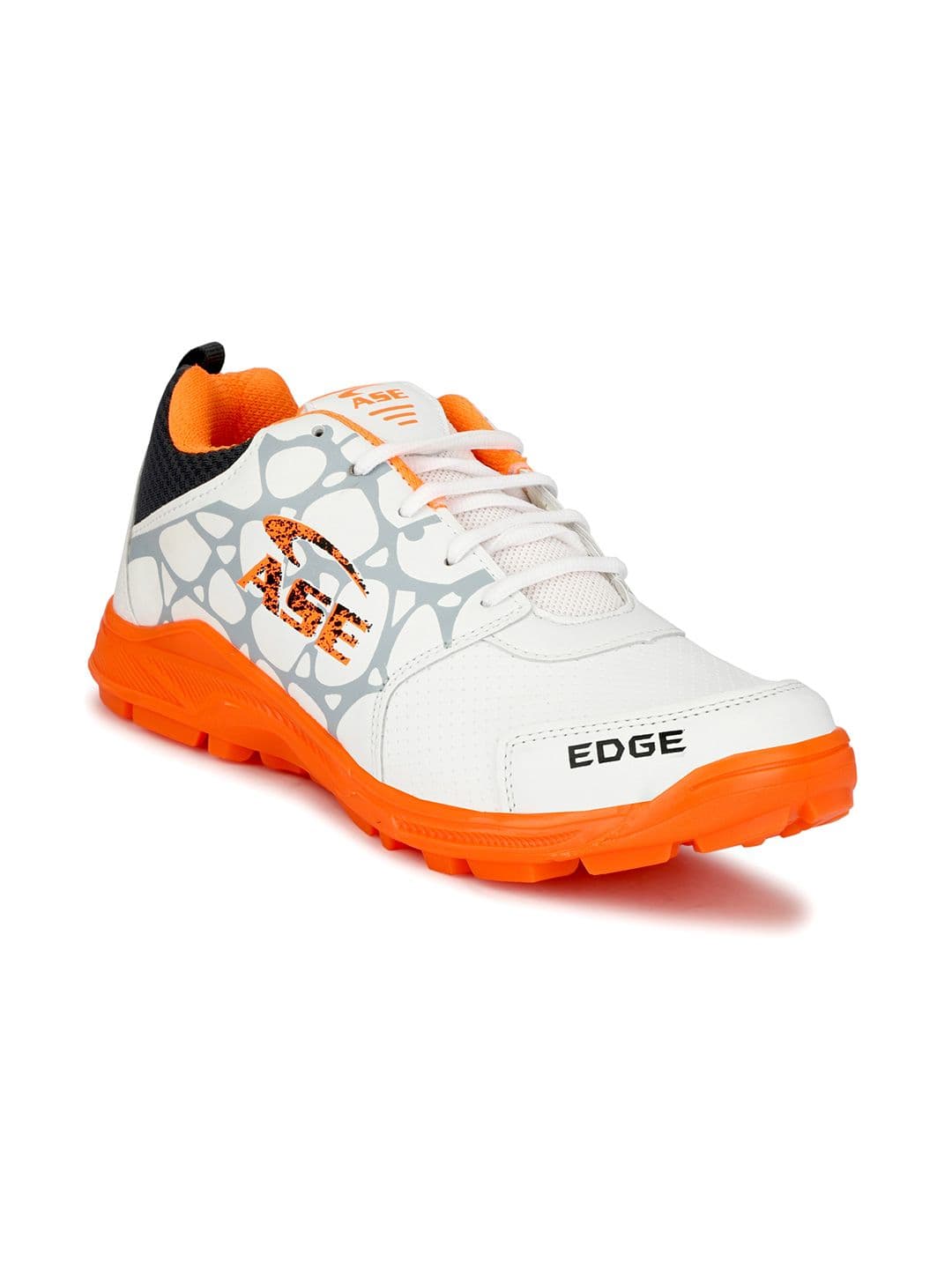 ASE Men Orange Cricket Non-Marking Sports Shoes - view 1