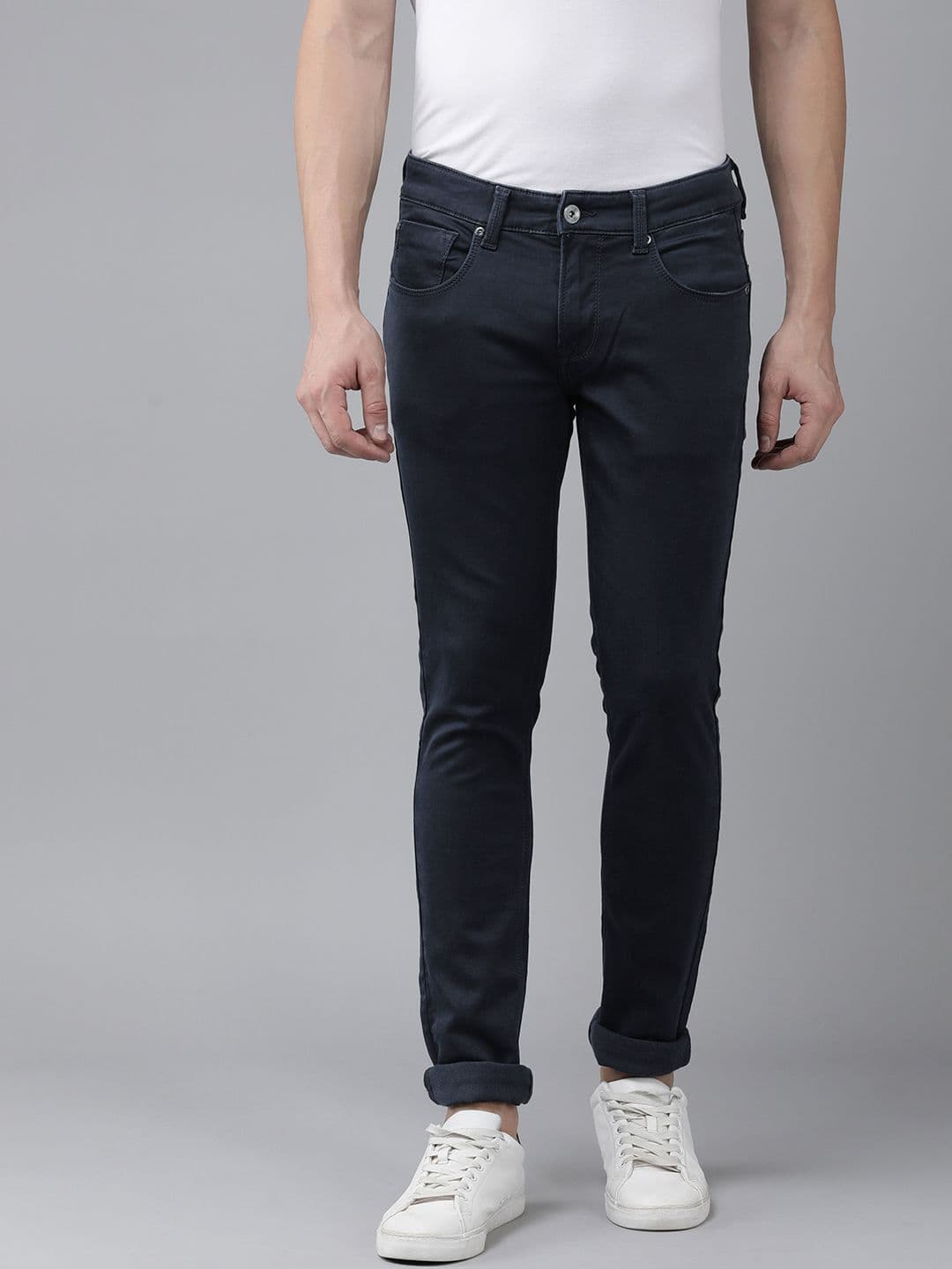 SPYKAR Men Skinny Fit Low-Rise Stretchable Jeans - view 1