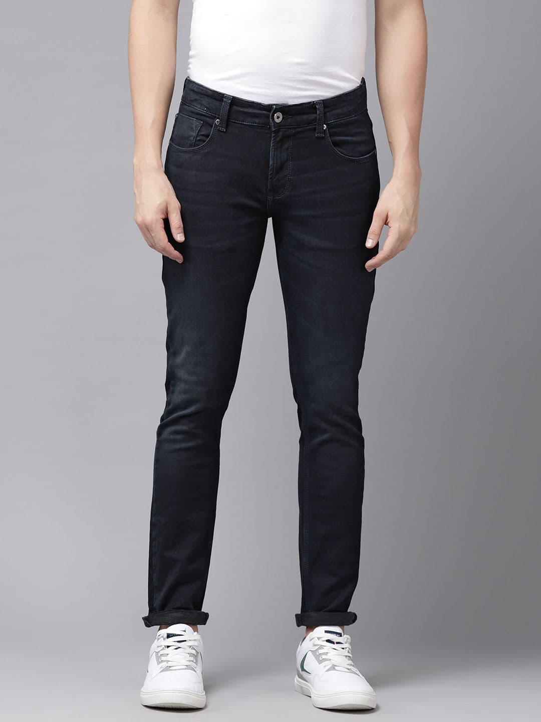 SPYKAR Men Slim Fit Low-Rise Stretchable Jeans - view 1