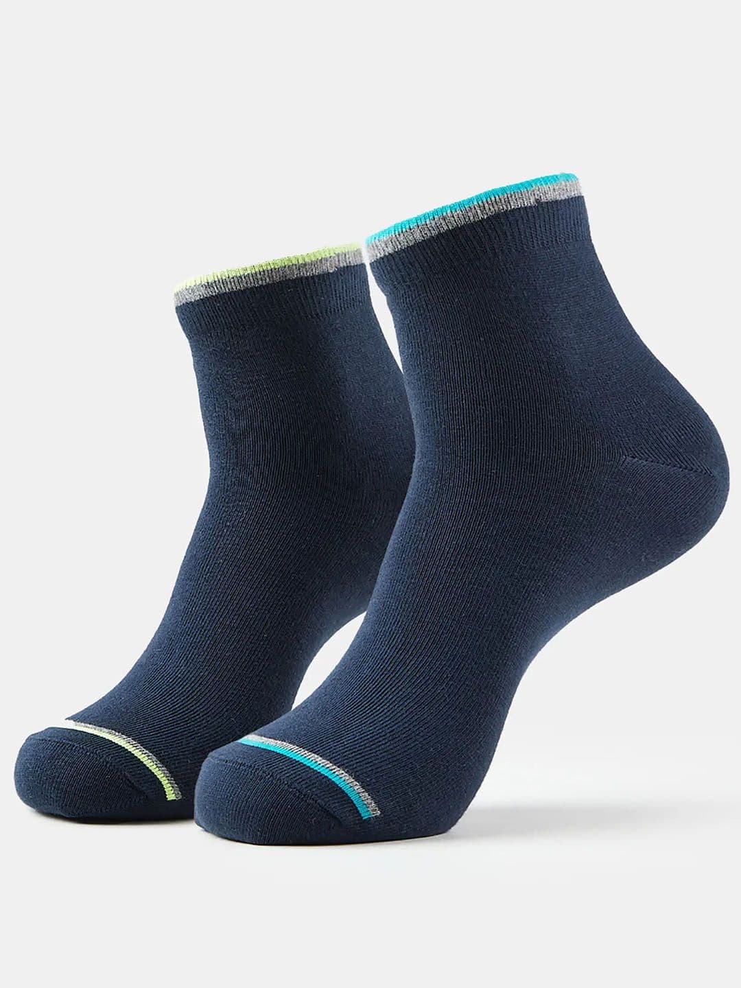 Jockey Pack Of 2 Compact Cotton Ankle Length Socks With StayFresh Treatment-7051 - view 1