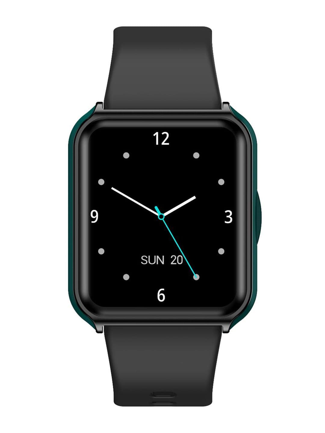 Timex Black Solid Digital Dial Fit 3.0 Smart Watches