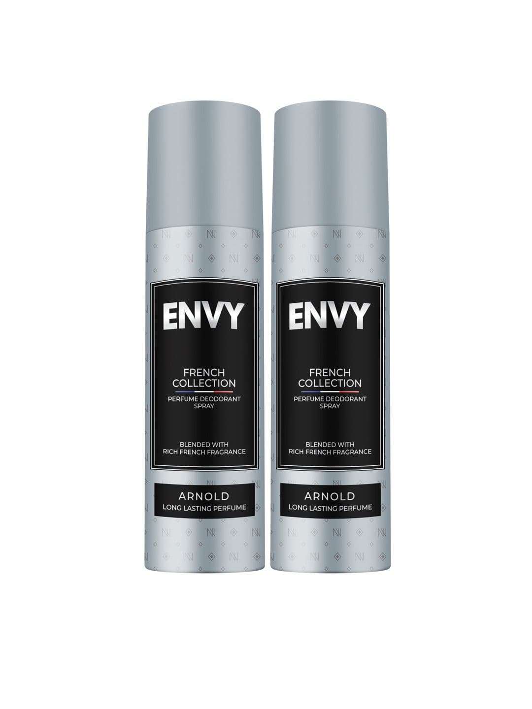 Envy Set of 2 Arnold Long-Lasting Perfume Deodorant Spray - 120 ml each