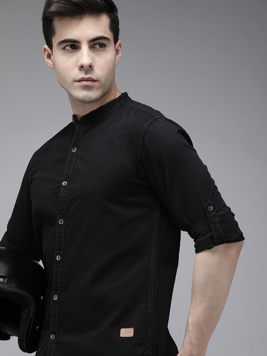 Roadster Men Standard Solid Casual Shirt - view 1