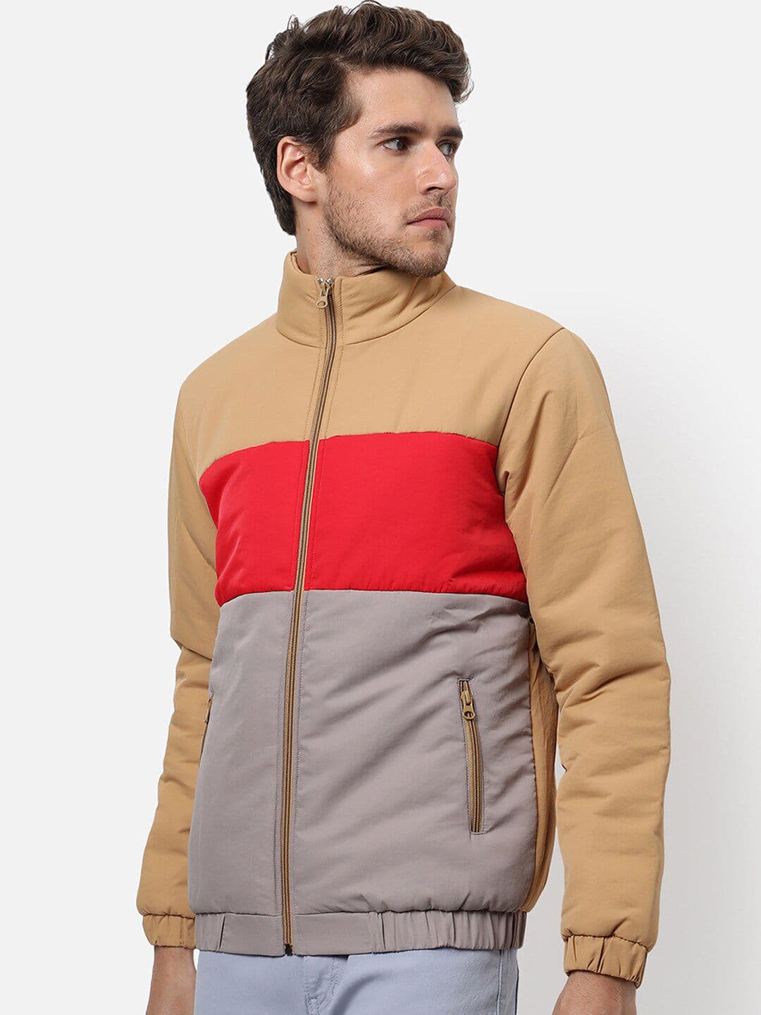 CAHOOT Men Multicoloured Windcheater Outdoor Bomber Jacket - view 1