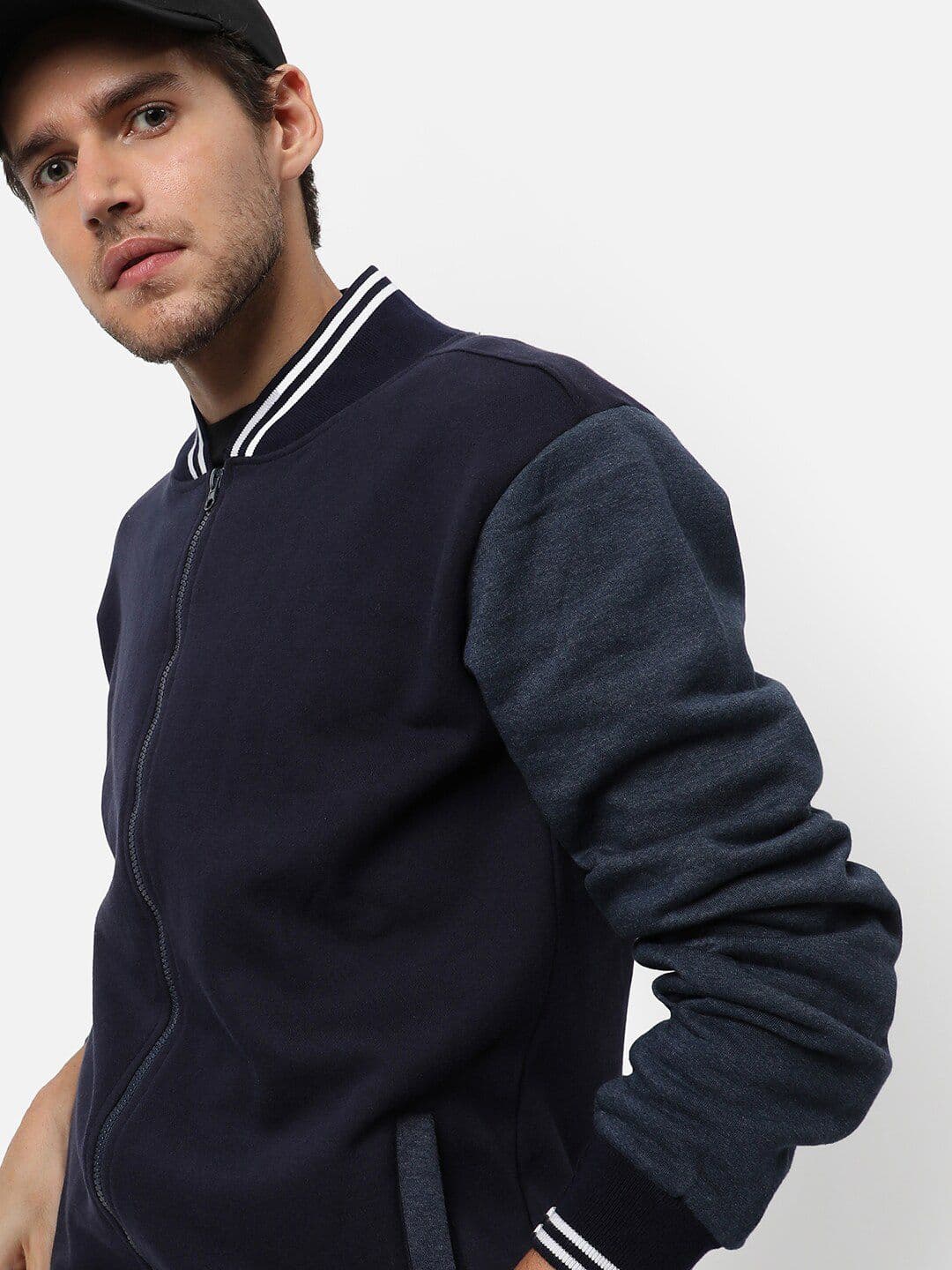CAHOOT Men Blue Solid Casual Jacket - view 1