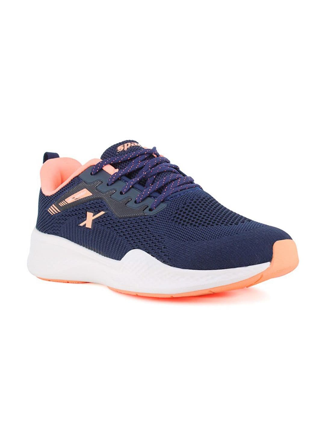 Sparx Women Navy Blue Textile Running Non-Marking Shoes - view 1