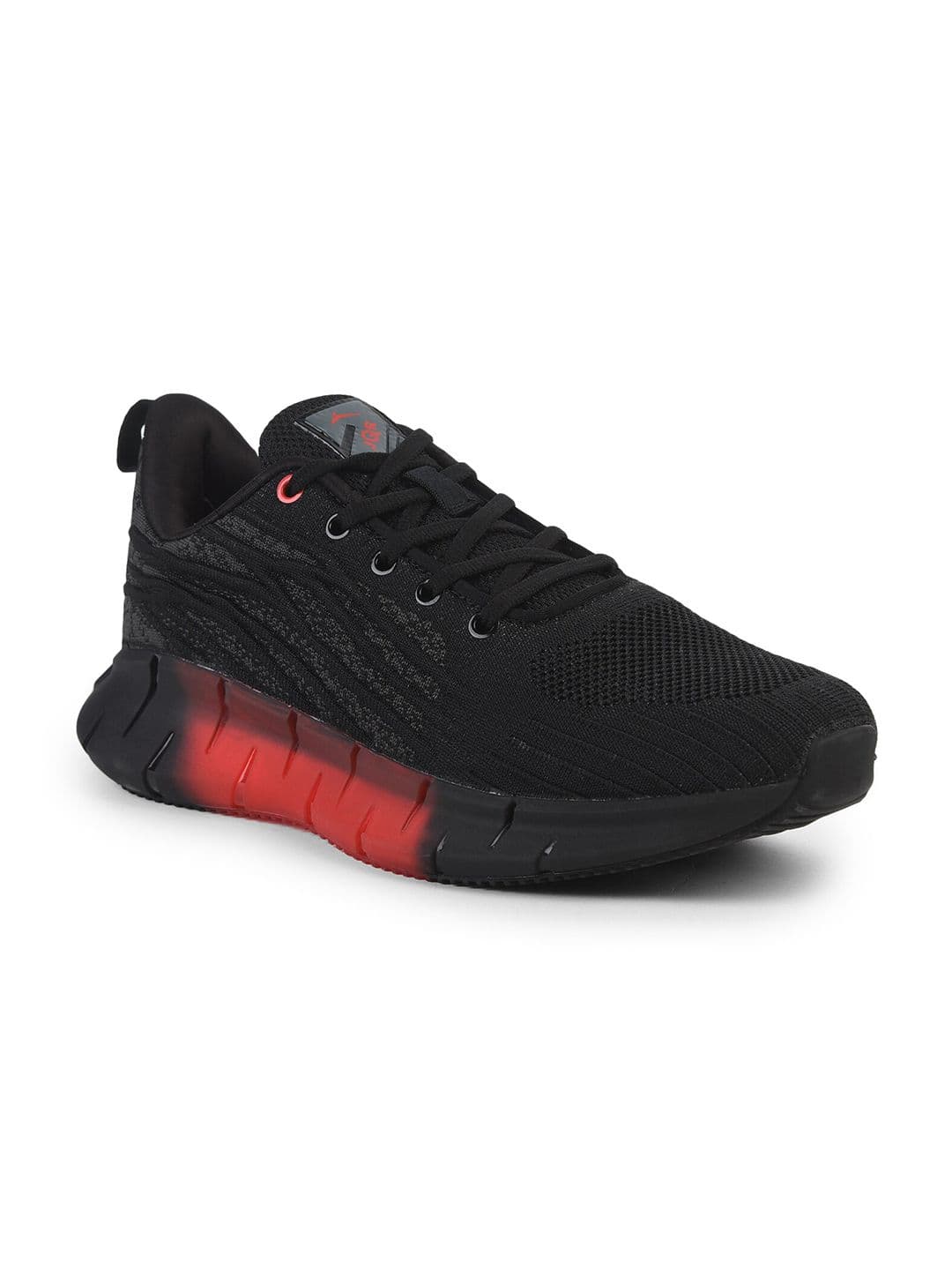 JQR Men TREND Black Mesh Running Shoes - view 1