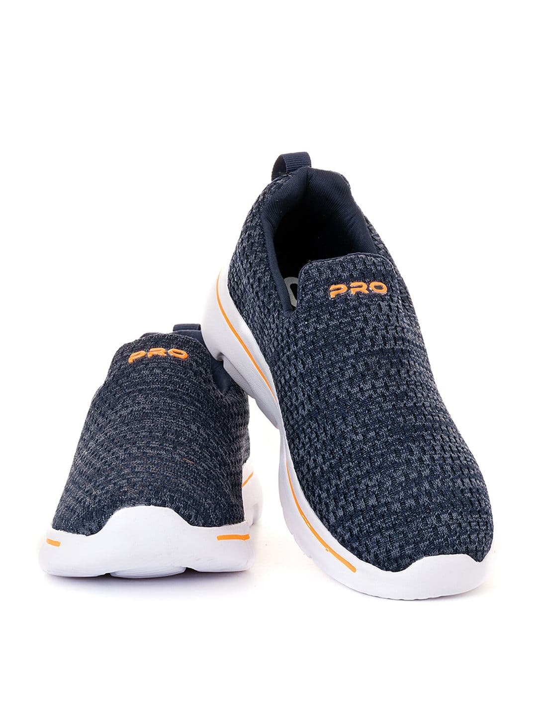 Khadims Men Navy Blue Textile Walking Shoes - view 1