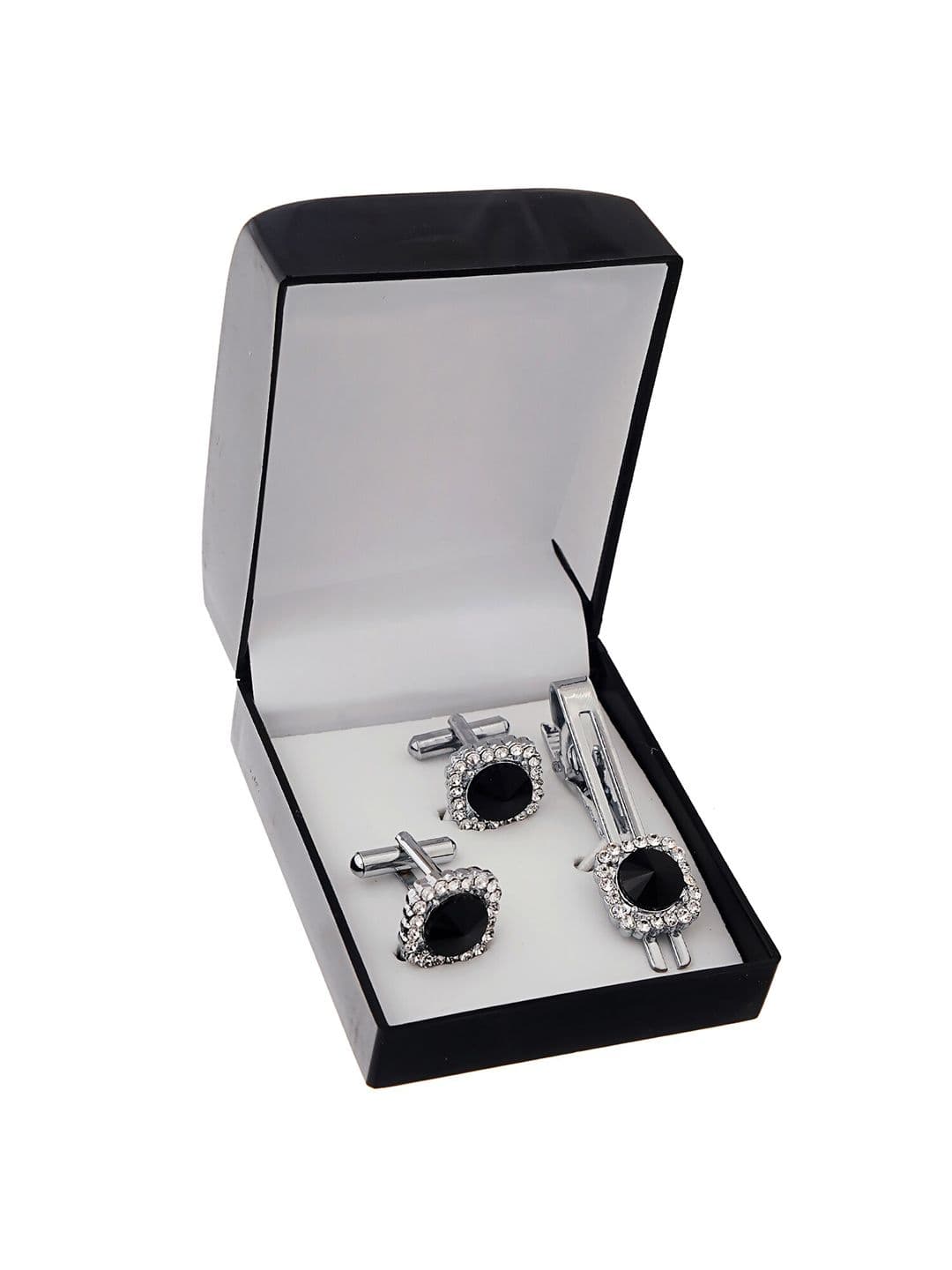 LUCKY JEWELLERY Silver Plated Cufflink - view 1