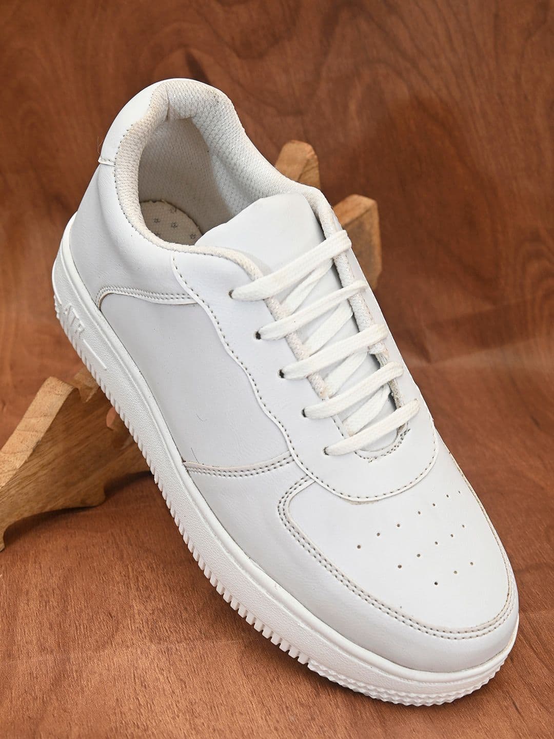 Roadster Women White Solid Casual Sneakers - view 1