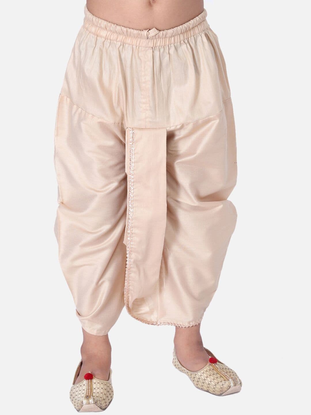 TABARD Boys Beige Solid Dhoti - view 1