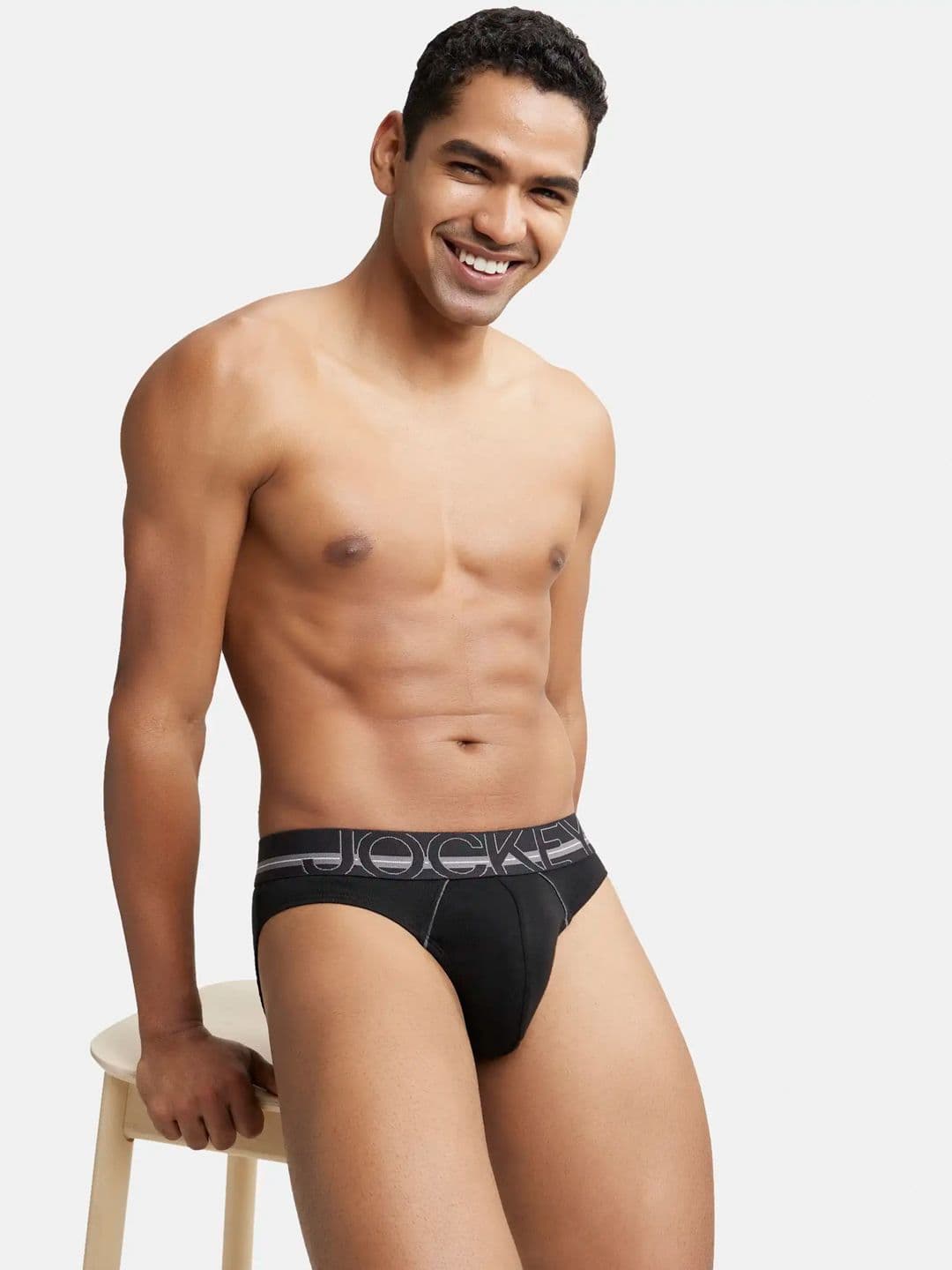 Jockey Combed Cotton Rib Brief with Ultrasoft Waistband-US17 - view 1
