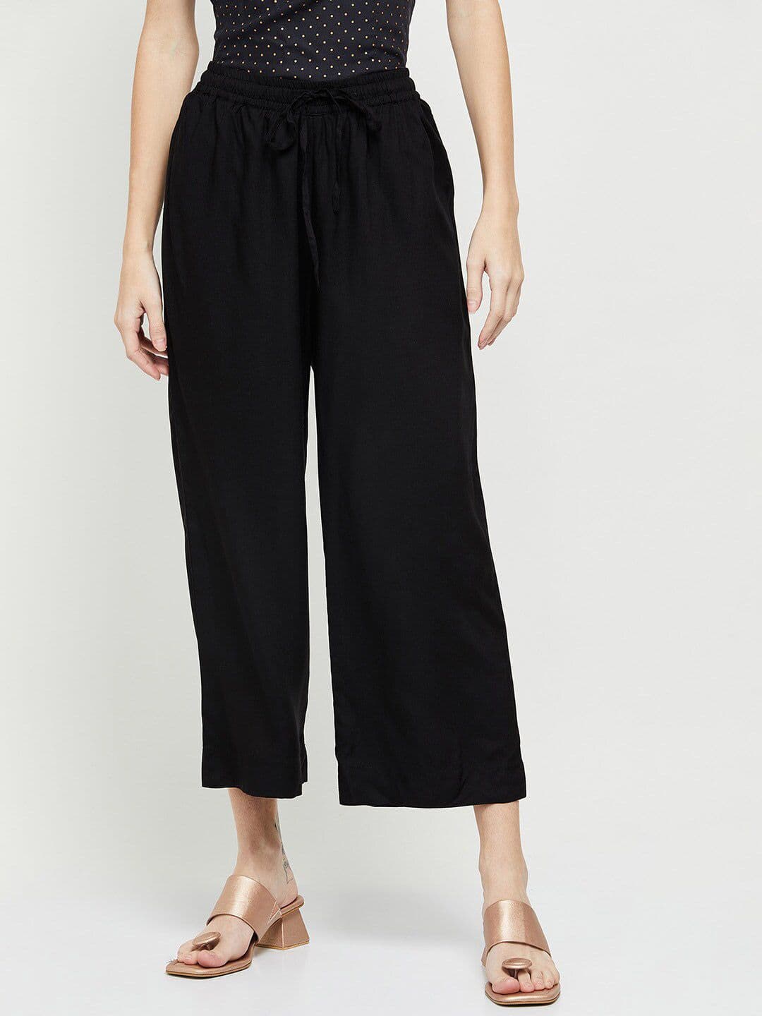 max Women Knitted Palazzos - view 1