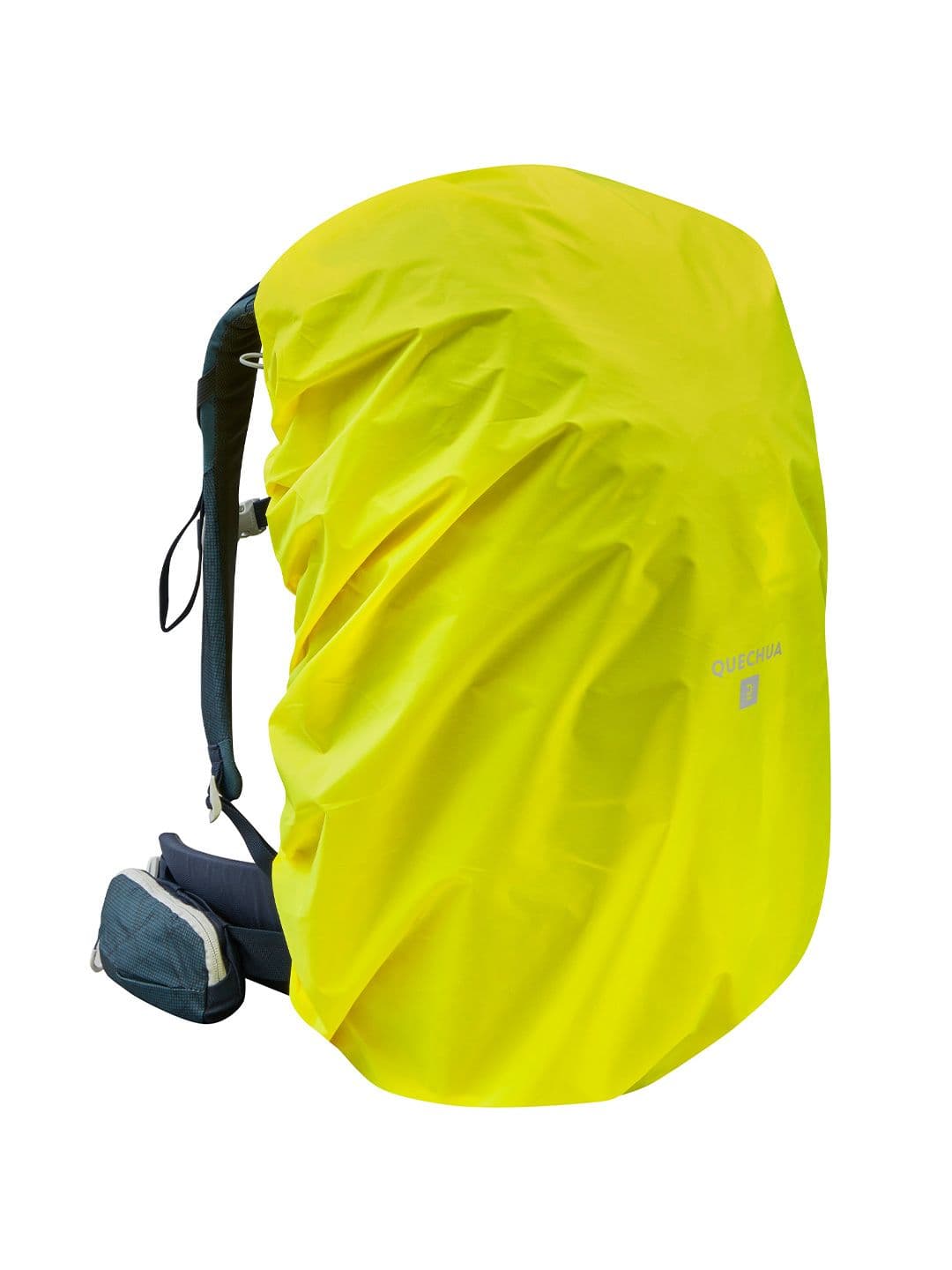 Decathlon Quechua - Unisex Yellow Compact Design Backpack Rain Cover - view 1