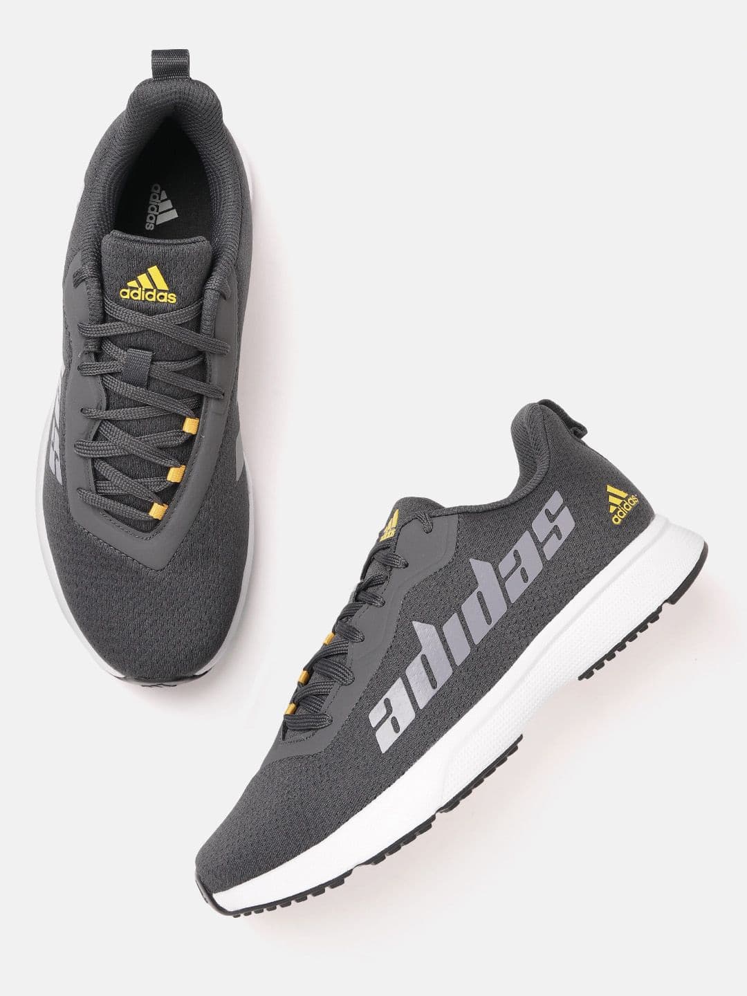 ADIDAS Men Woven Design Glint Run Shoes - view 1