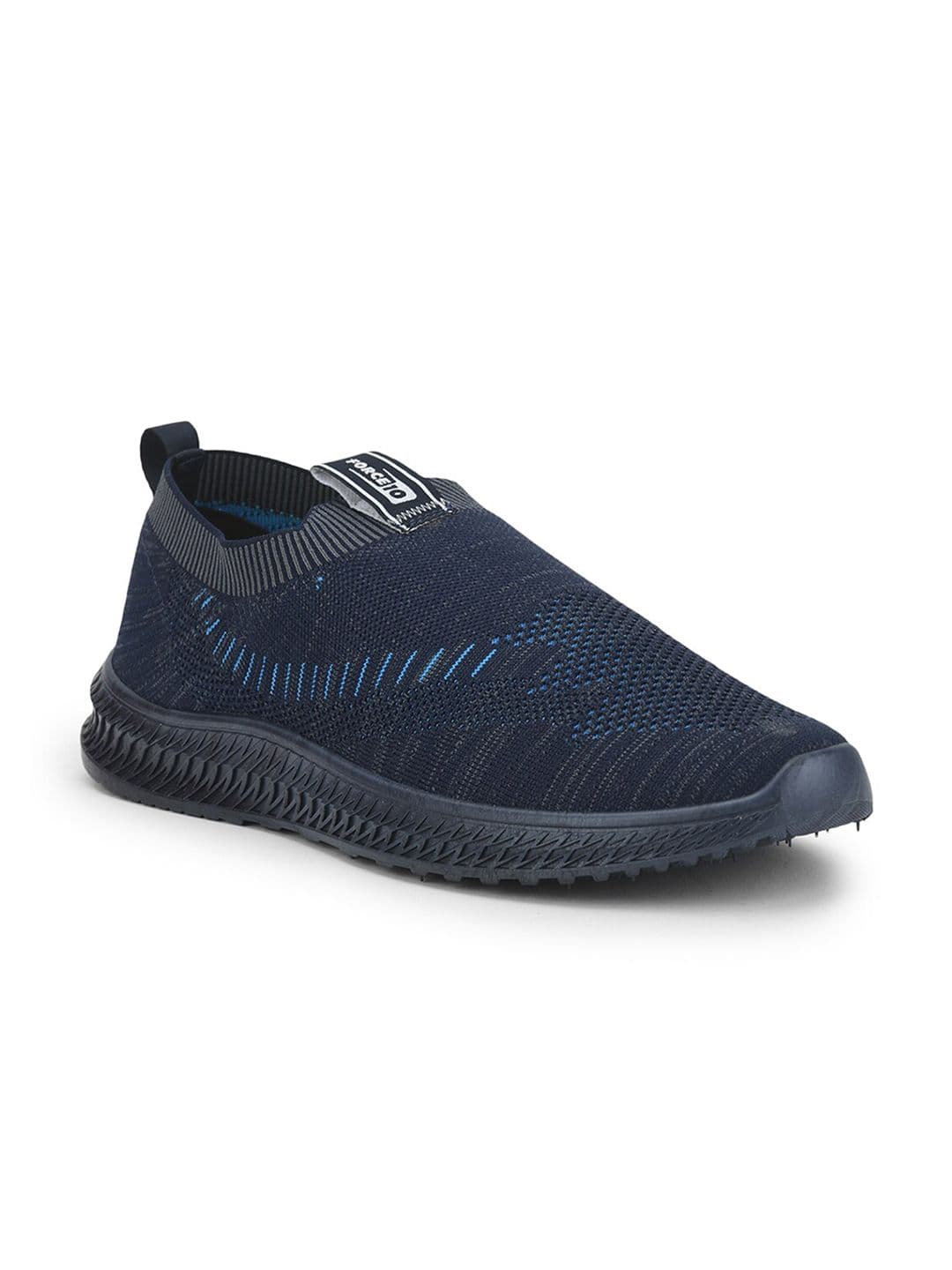 Liberty Men Navy Blue Running Shoes - view 1