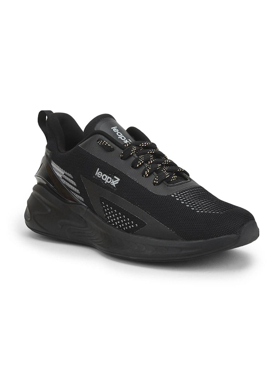 Liberty Men Black Running Shoes - view 1