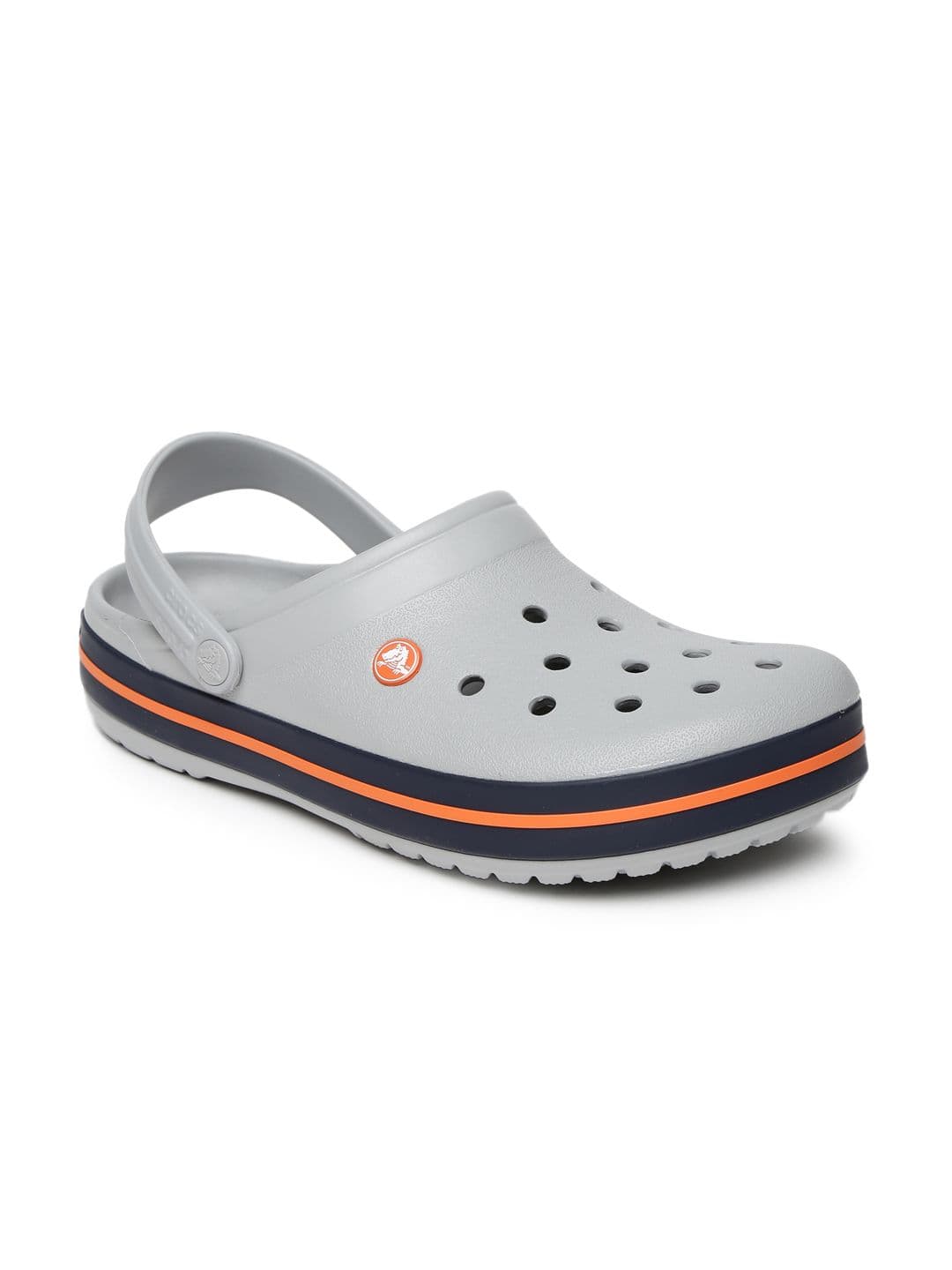 Crocs Unisex Grey Crocband Clogs - view 1
