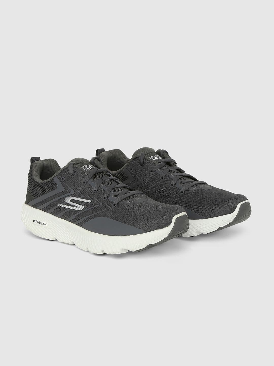 Skechers Men Power - Volt Grey Running Non-Marking Shoes - view 1