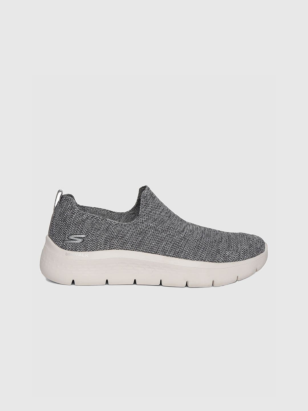 Skechers Women Charcoal Mesh Go Walk Flex Vella Fit Sports Shoes - view 1