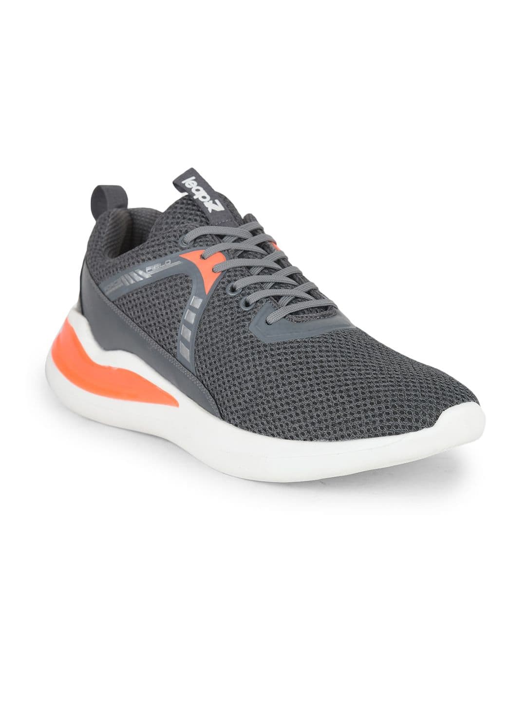 Liberty Men Grey Mesh Walking Non-Marking Shoes - view 1