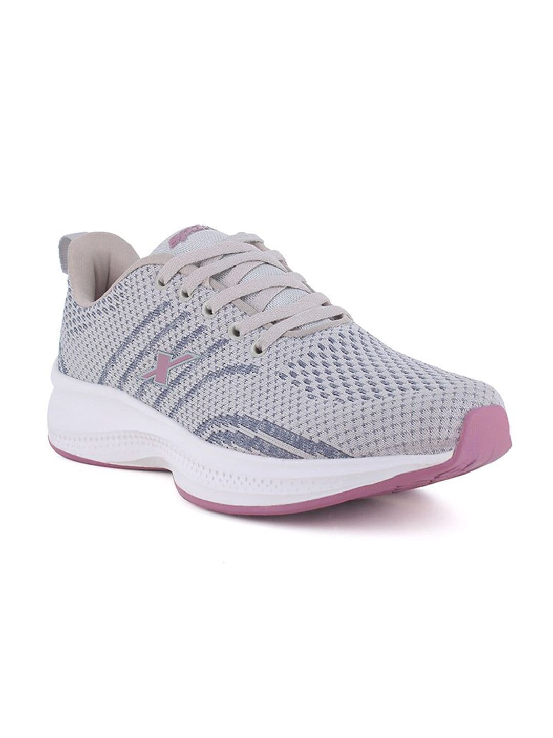 Sparx Women Grey Textile Running Non-Marking Shoes - view 1