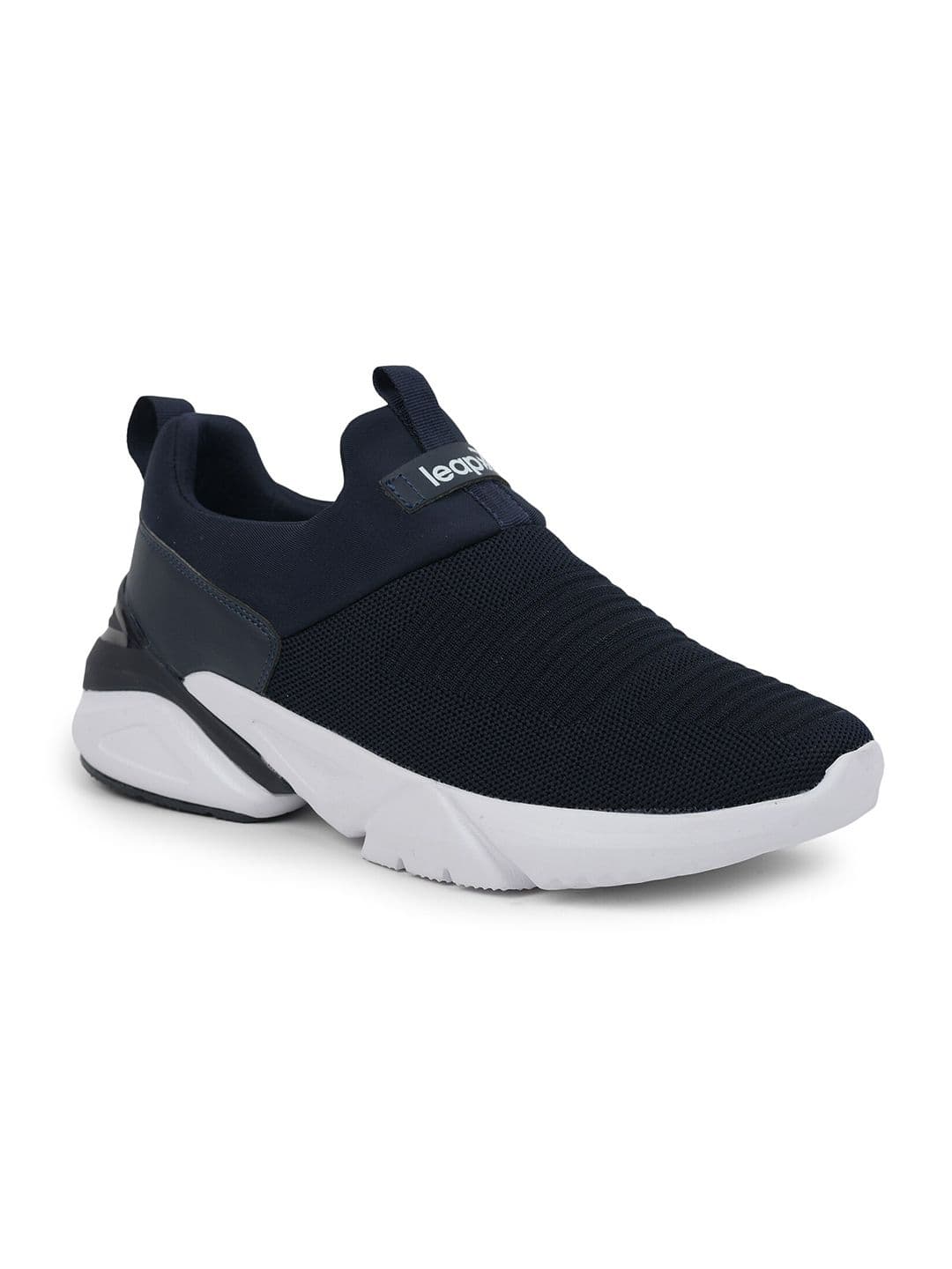 Liberty Men Blue Mesh Walking Non-Marking Shoes - view 1